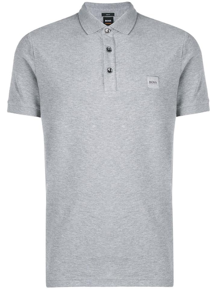 Boss Hugo Boss Slim Fit Polo Shirt - Grey
