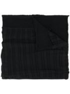 Rundholz Black Label Oversized Striped Scarf