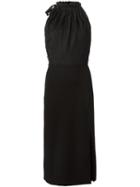 Jason Wu Slit Halterneck Dress, Women's, Size: 4, Black, Viscose