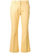 Pt01 Jaine S Flared Trousers - Yellow