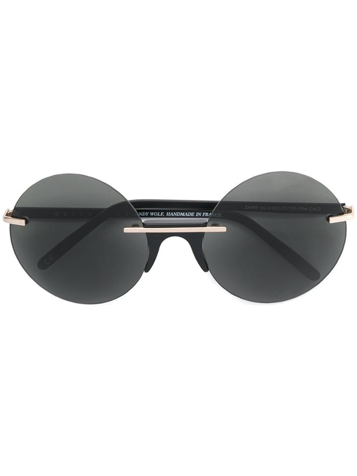 Andy Wolf Eyewear Zaire Sunglasses - Black