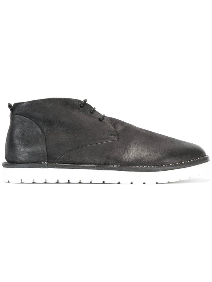 Marsèll Contrast Sole Desert Boots - Black