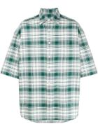 Ami Alexandre Mattiussi Short Sleeve Oversized Shirt - Green