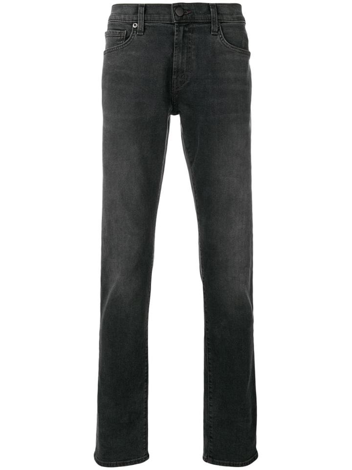 J Brand Kane Slim Fit Jeans - Black