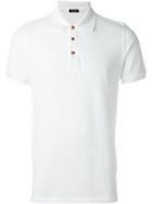 Kiton Classic Polo Shirt, Men's, Size: Xl, White, Cotton