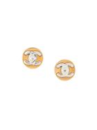 Chanel Pre-owned 1997 Autumn Earrings - Gold