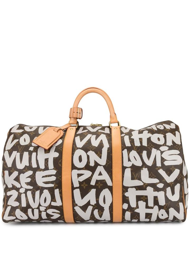 Louis Vuitton Pre-owned Keepall 50 Weekender Bag - Brown