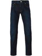 Dolce & Gabbana Slim Fit Jeans, Men's, Size: 46, Blue, Cotton/spandex/elastane