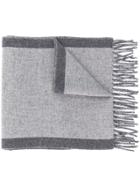 Ermenegildo Zegna Fringed Scarf - Grey