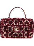 Chanel Vintage Cc Logo Handbag - Red
