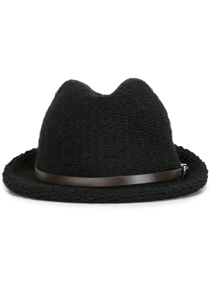Woolrich Trilby Hat, Women's, Black, Acrylic/viscose/wool/chlorofibre