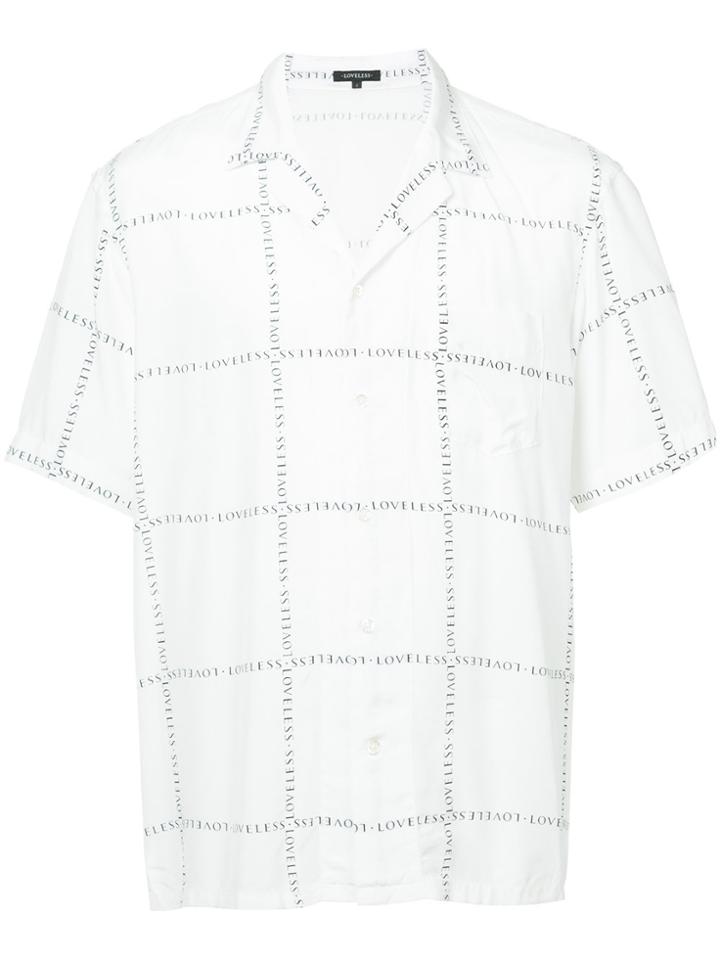 Loveless Logo Short-sleeve Shirt - White