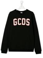 Gcds Kids Logo Sweater - Black