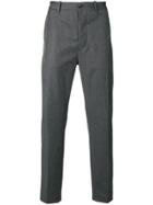 Nine In The Morning Slim Tailored Trousers - Grey