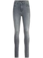 J Brand High Rise Skinny Jeans - Grey