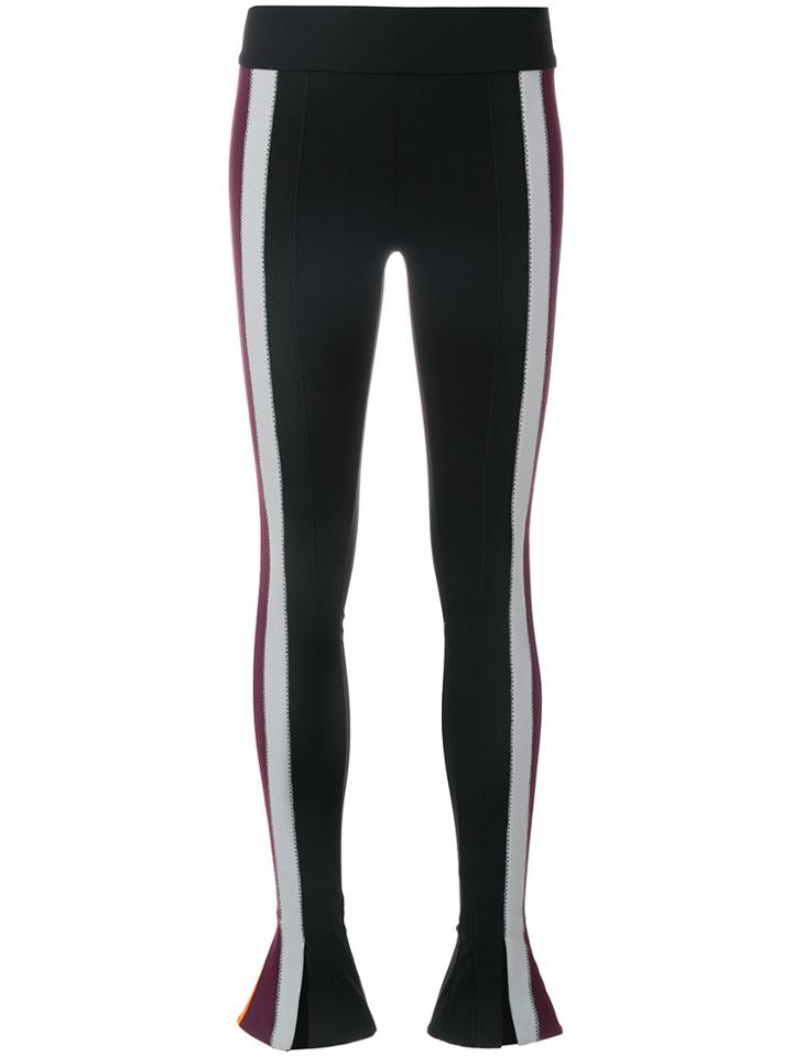 No Ka' Oi Kick Flare Colourblock Leggings - Black