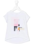 Dkny Kids - Printed T-shirt - Kids - Spandex/elastane/viscose - 10 Yrs, White