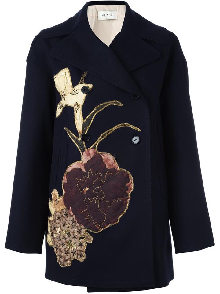 Valentino 'kimono 1997' Peacoat