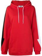 Msgm Oversized Hoodie - Red