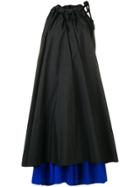 Marques'almeida Colour-block Oversized Dress - Black