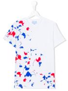 Lanvin Petite - Floral Print T-shirt - Kids - Cotton - 14 Yrs, White