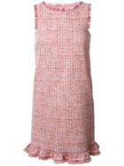 Boutique Moschino Frayed Tweed Dress