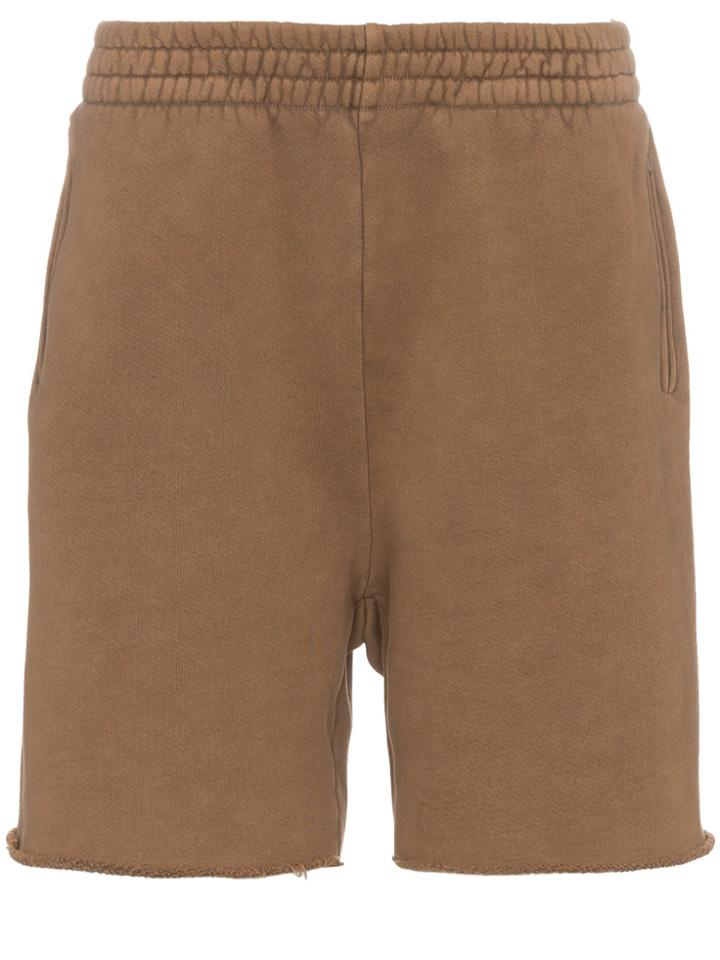 Yeezy Brown Elasticated Waist Cotton Sweat Shorts