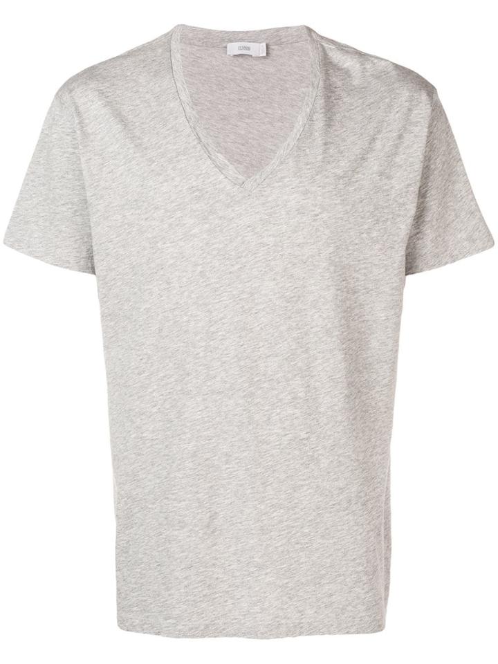 Closed V-neck T-shirt - Grey