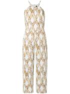 Andrea Marques Printed Jumpsuit - Unavailable