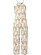 Andrea Marques Printed Jumpsuit - Unavailable