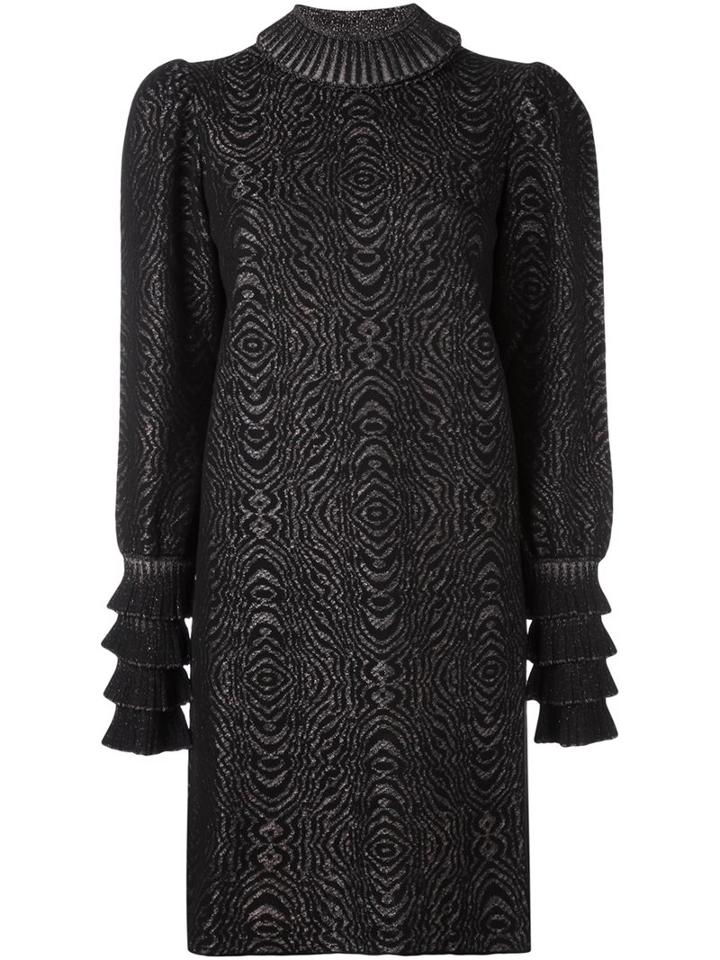 Lanvin Psychedelic Detail Jacquard Dress