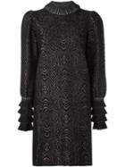 Lanvin Psychedelic Detail Jacquard Dress