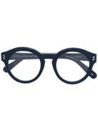 Stella Mccartney Eyewear Round Frame Glasses - Blue