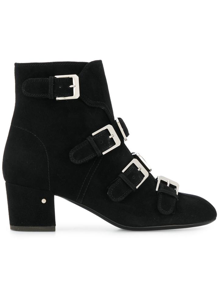 Laurence Dacade Buckled Ankle Boots - Black