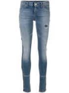Armani Jeans Side Band Skinny Jeans - Blue