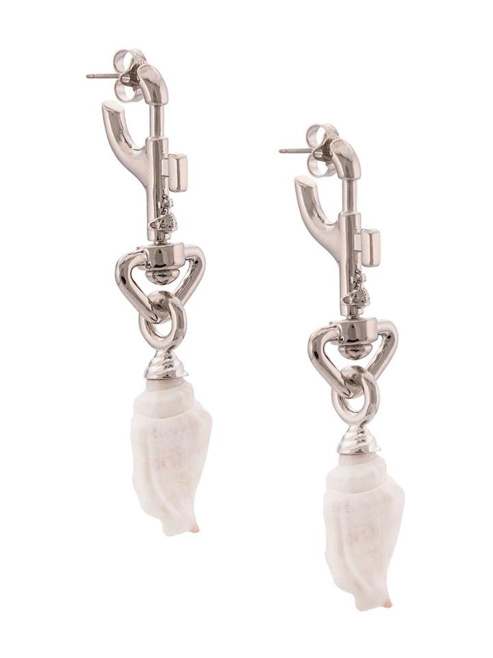 Vivienne Westwood Lucrezia Earrings - White