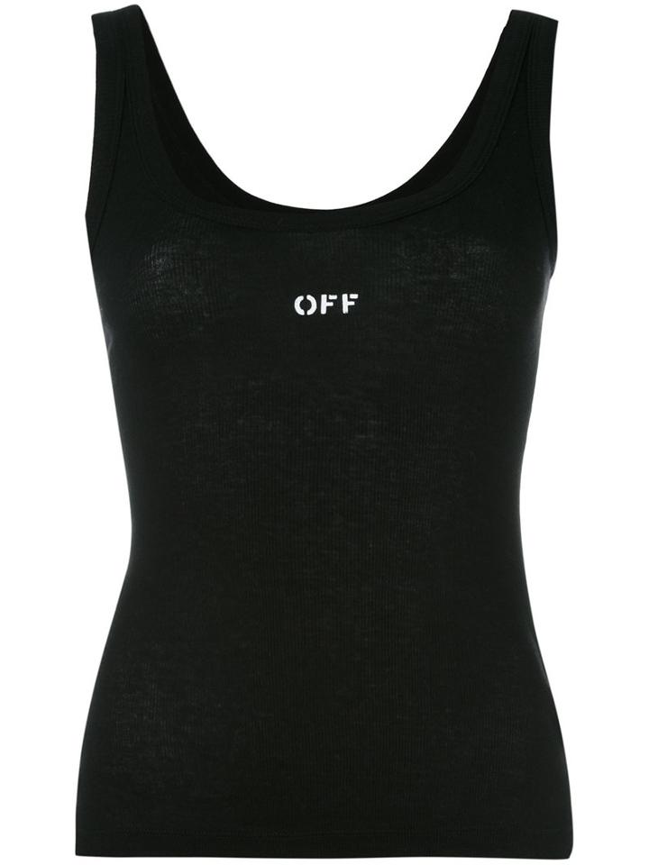 Off-white Off Top, Women's, Size: Small, Black, Cotton
