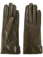 Mario Portolano Panelled Gloves - Green