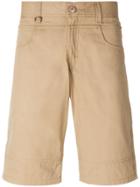 Publish Stitch Detail Chino Shorts - Brown