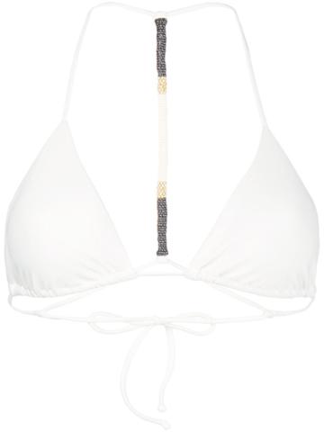 Vix Paula Hermanny Ella Bikini Top - White