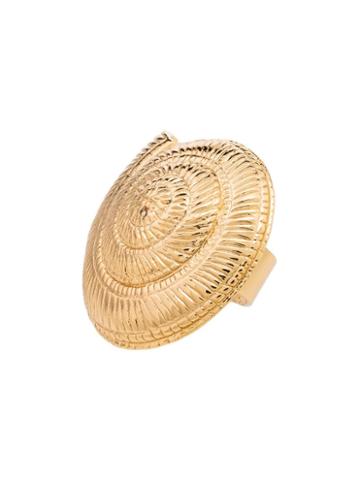 Tohum Shell-embellished Ring - Gold