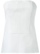 Christopher Esber Redux Bodice, Women's, Size: 8, White, Polyester/spandex/elastane