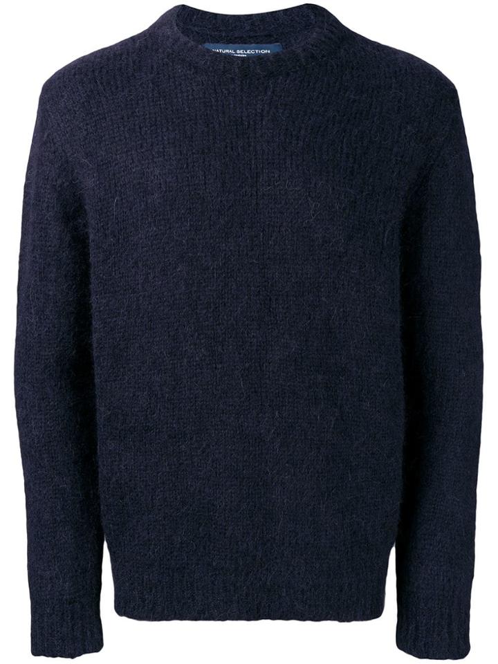 Natural Selection Crew Neck Jumper - Blue
