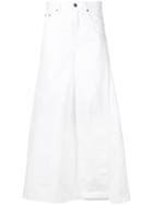 Y/project Wide-leg Jeans - White
