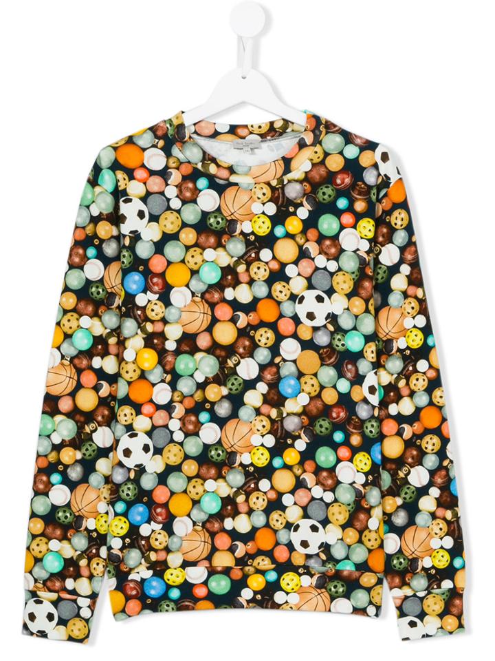 Paul Smith Junior Teen Printed Sweatshirt - Blue