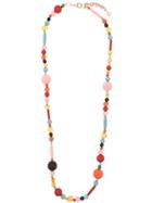 Emilio Pucci Multicoloured Beaded Necklace - Pink