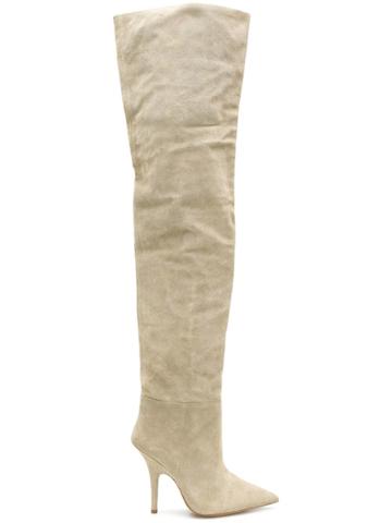 Yeezy Yeezy Yz6021075 Taupe Leather - Nude & Neutrals