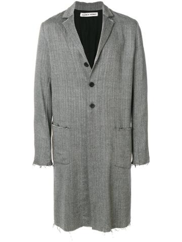 Olubiyi Thomas Single-breasted Coat - Grey