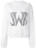 J.w. Anderson 3d Logo Sweatshirt, Women's, Size: M, White, Cotton