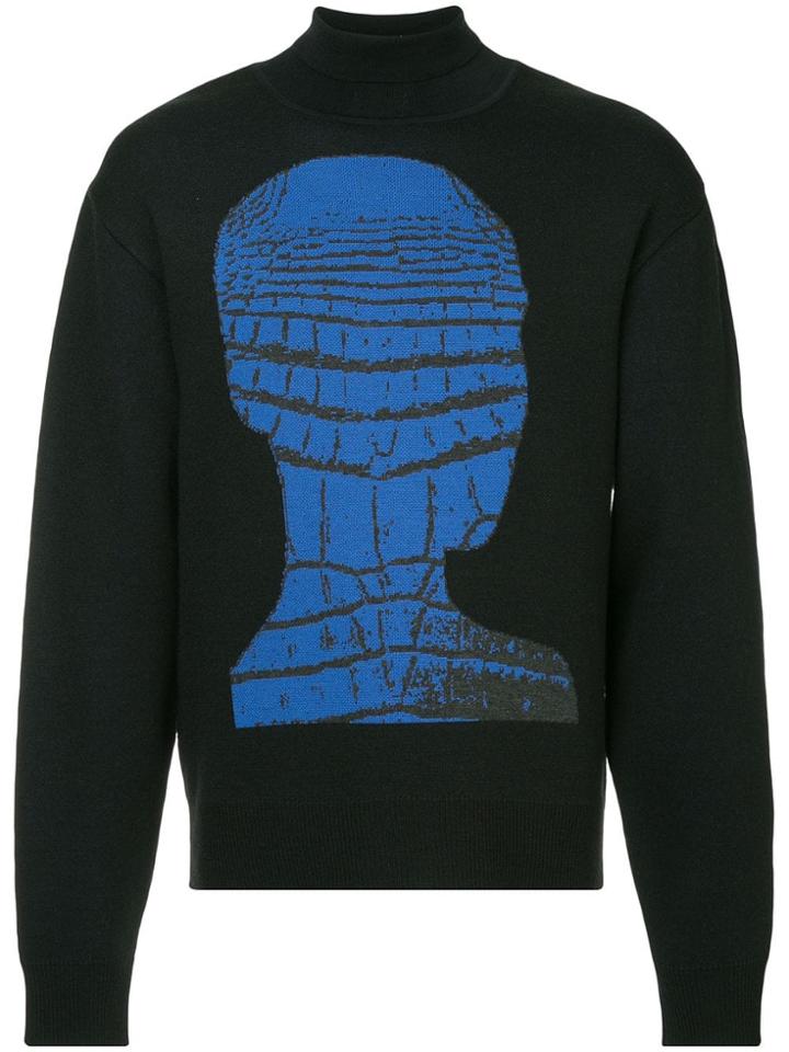 Strateas Carlucci Turtle Neck Jumper - Black